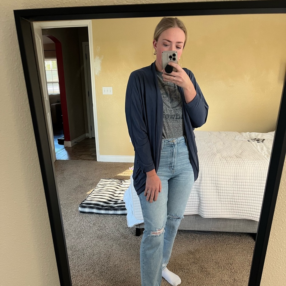 Scoop cardigan